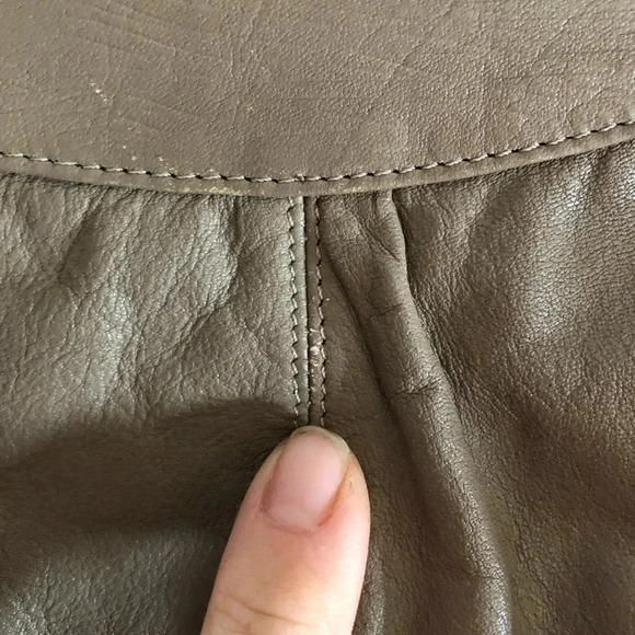 Vintage Cabrelli Mocha Coloured Shoulder  Bag - Picture 8 of 11